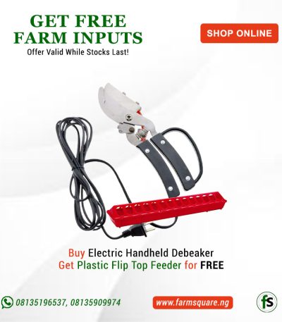 Handheld electric debeaker