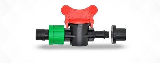 PVC Connector for Drip Irrigation - (With Valve | Without Valve)