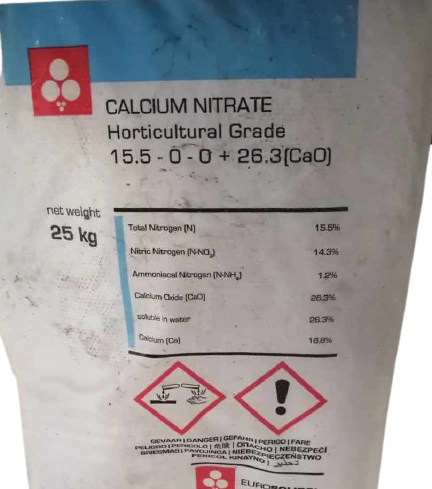 Calcium Nitrate Fertilizer Fertilizer Euro Solids