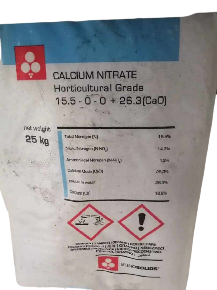 Calcium Nitrate Fertilizer Fertilizer Euro Solids