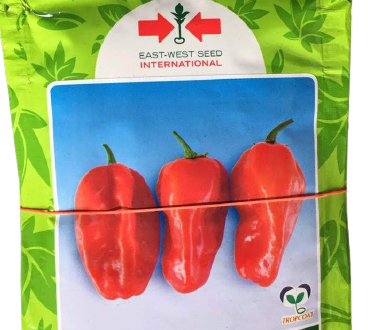 Efia F1 Hybrid Habanero Hot Pepper Seeds (East West seeds Brand) -1000 seeds