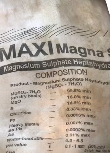 Maxi magna fertilizer