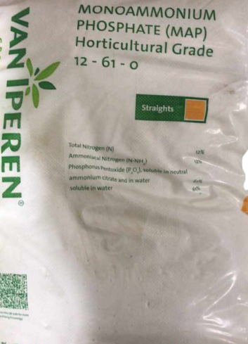 Van iperen monoammonium phosphate (MAP)