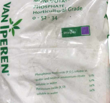 Monopotassium phosphate (MKP) fertilizer