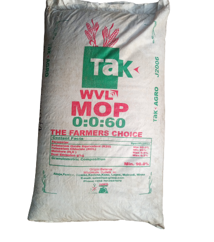 MOP fertilizer