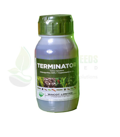 Terminator Insecticide – 50% Chlorpyrifos | 5% Cypermethrin