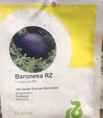 Baronesa RZ F1 Watermelon (Rijk Zwaan | 100 seeds)