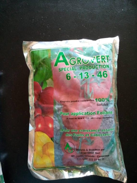 Agrovert 6-13-46 fertilizer