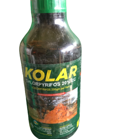 Kolar Insecticide (Chlorpyrifos 20% EC) – 1Litre
