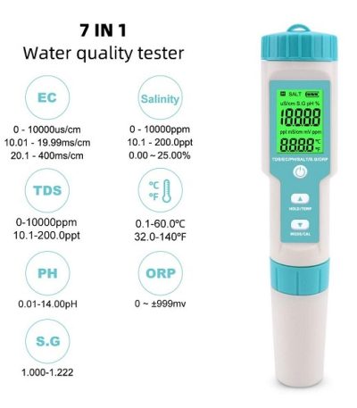 PH METER TESTER 7 IN 1 DIGITAL
