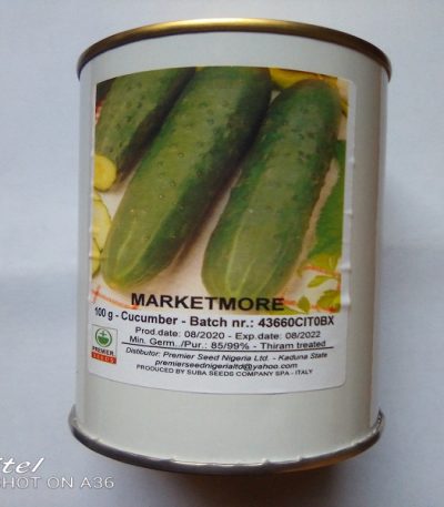 Cucumber Seed Marketmore 100g
