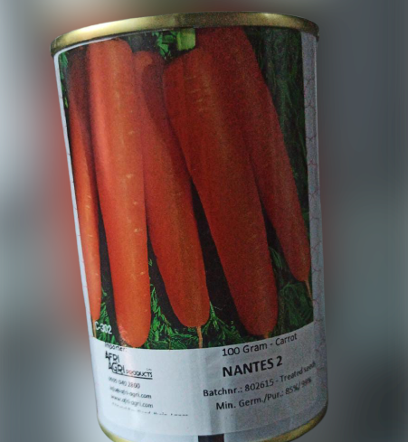Nantes Carrot Seeds 100g