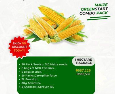 Farmsquare Maize Greenstart Package for 1 Hectare