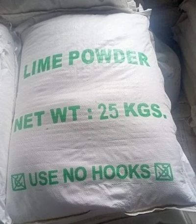 calcium carbonate (lime)