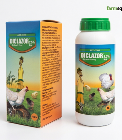 diclazor 2.5 oral solution for poultry coccidiosis treatment