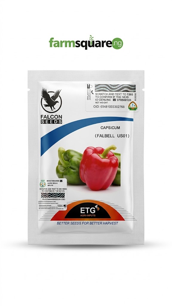 Falcon bell pepper seeds Falcon Bell Pepper Seeds | (Falcon seeds) 10g