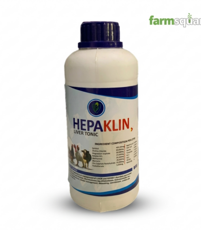 Hepaklin veterinary liver and kidney tonic for poultry and livestock productivity