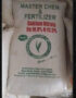 Calcium Nitrate Fertilizer |(Masterchem) 50kg
