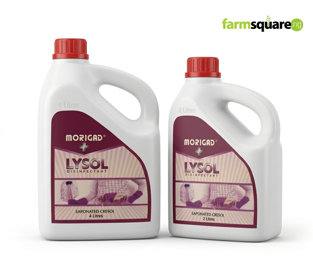 Morigad Lysol Disinfectant morigad lysol farm disinfectant for poultry and livestock