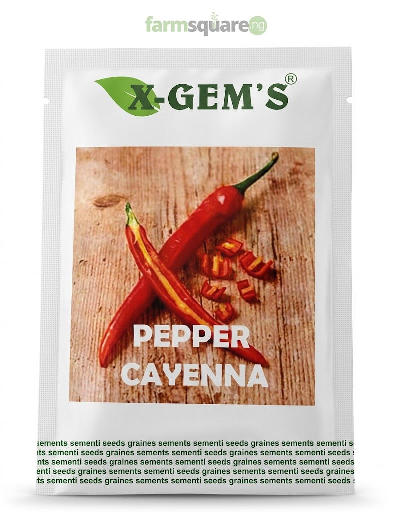 X-Gem's Pepper Cayenna Seeds 10g X-Gem's Pepper Cayenna Seeds | 10g
