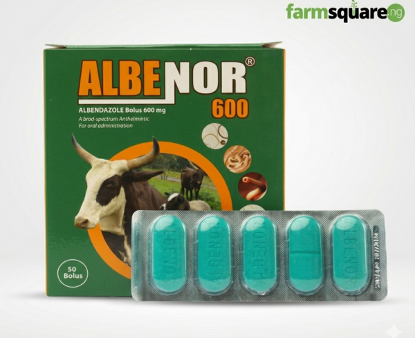 Albenor albendazole bolus for cattle sheep and goats deworming
