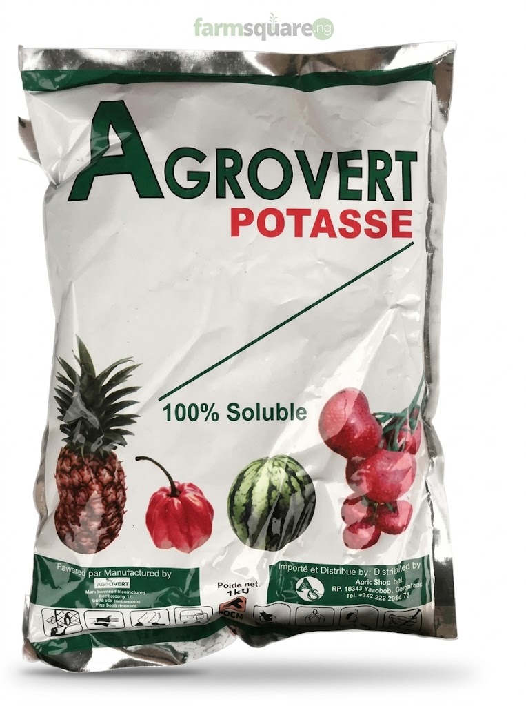Agrovert Potasse 1kg Agrovert Potasse | (Soluble Fertilizer) 1kg