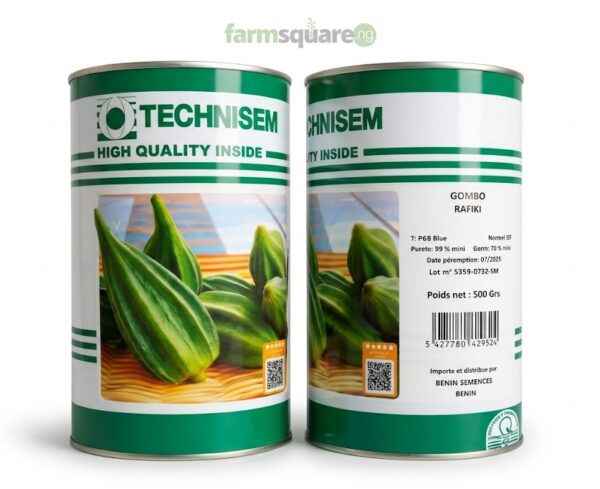 Technisem Gombo Rafiki Okro Seeds | 500g