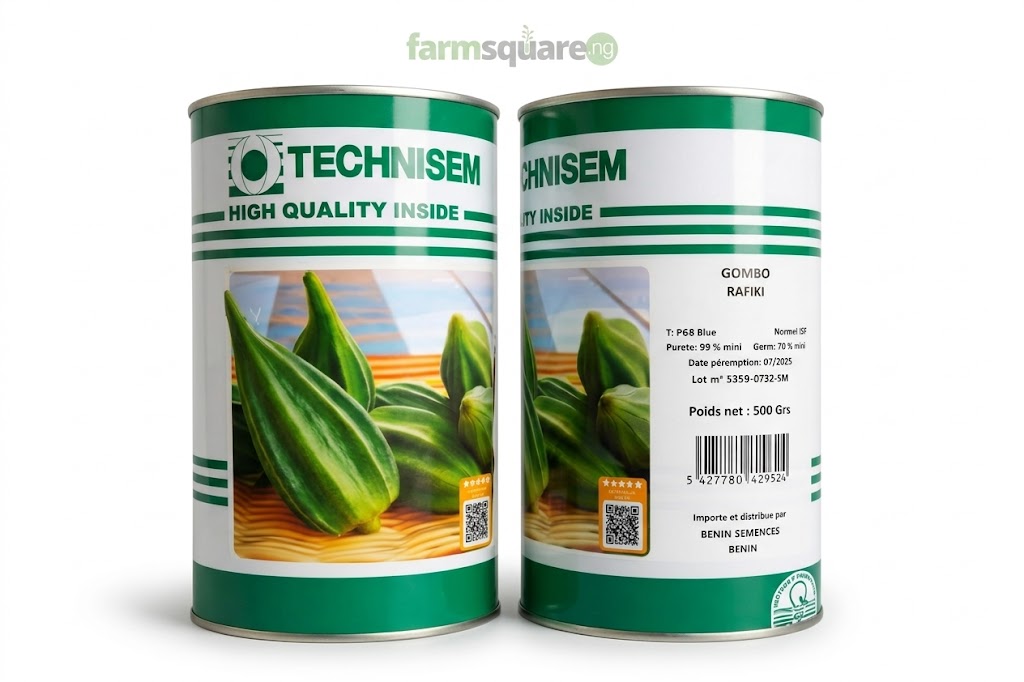 Gombo Rafiki Okro Seeds Technisem Gombo Rafiki Okro Seeds | 500g